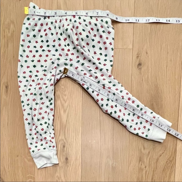 Roller Rabbit Kids Starry Night Christmas Holiday Pajamas Set White Red Green 2T - Picture 13 of 16